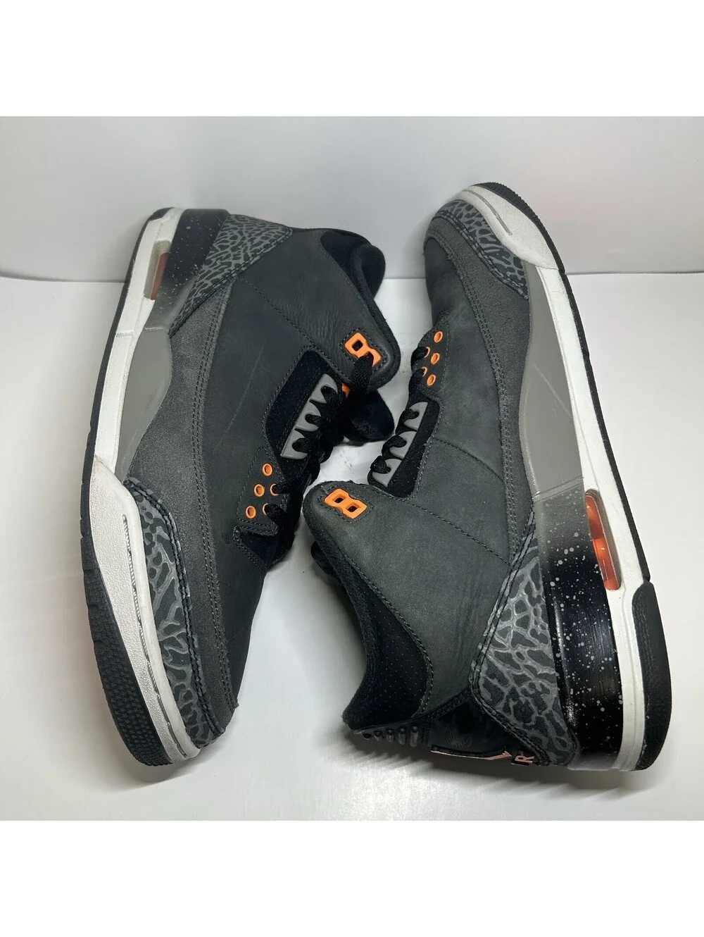 Air Jordan 3 Retro Fear Pack 2023 - Size 10.5 - (CT8532-080)